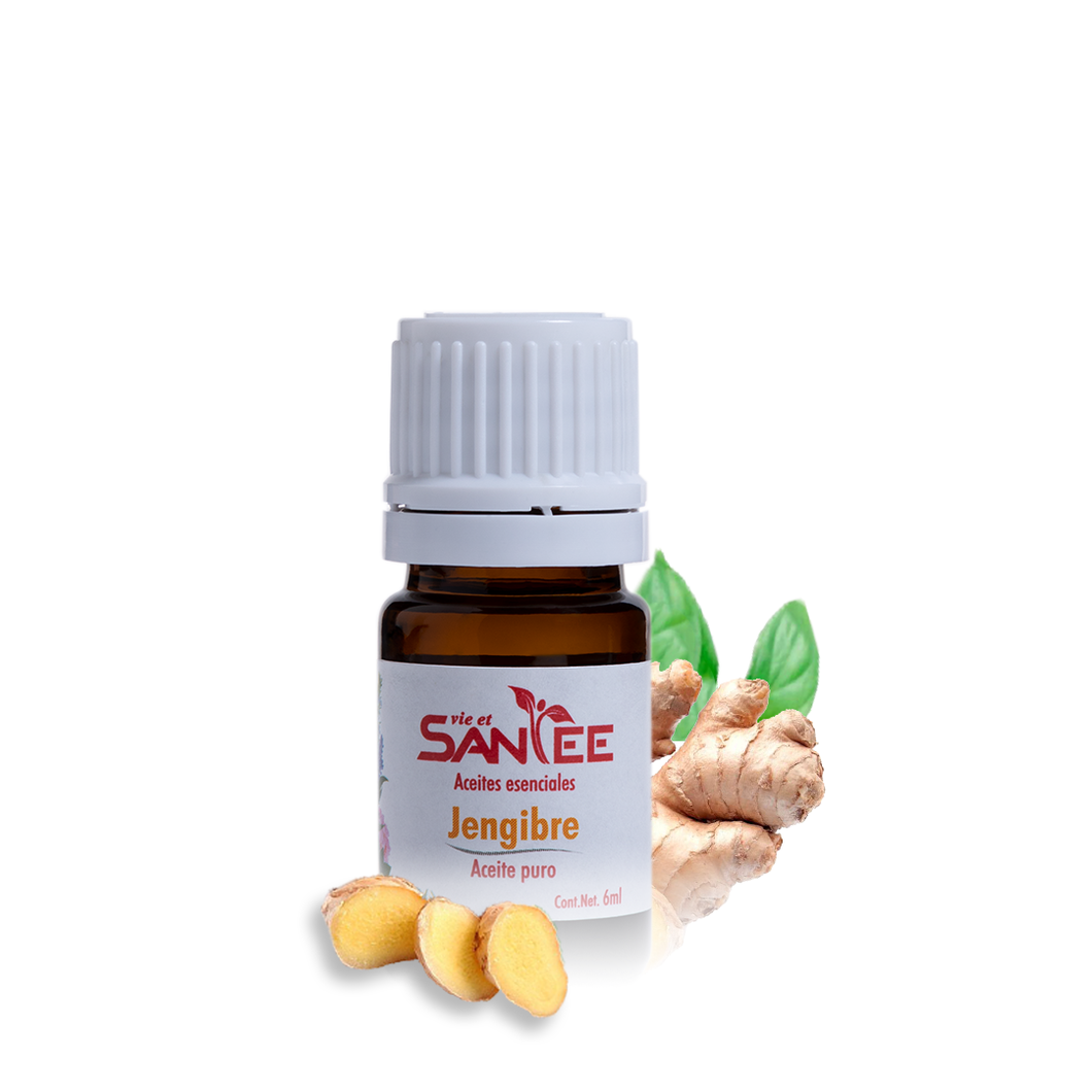 Aceite Puro de Jengibre 6ml- Relaja y desinflama.